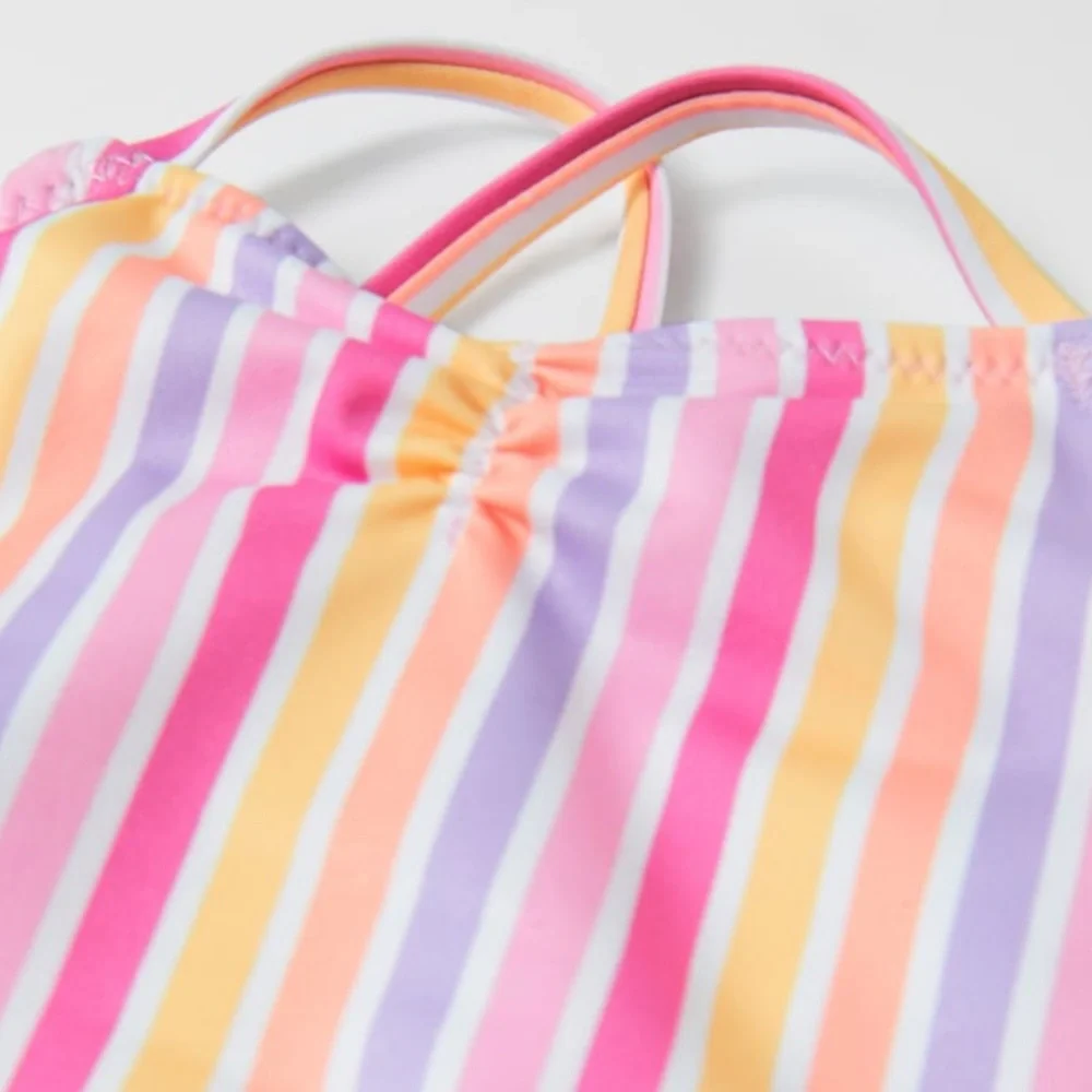 Zara Striped Swimsuit - Picture 5 of 5